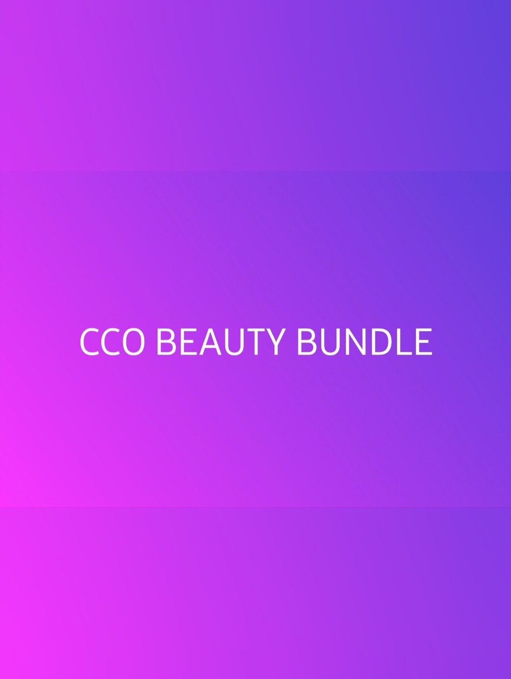 Beauty Bundle